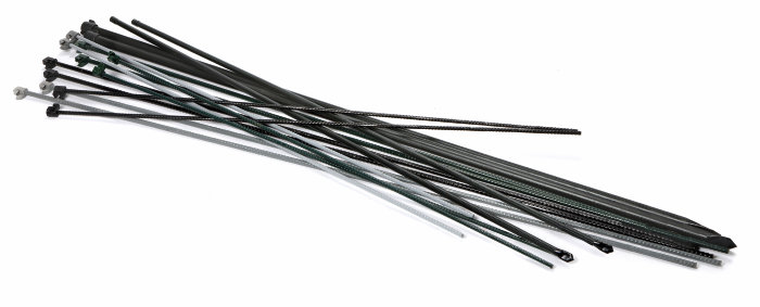 Stagstolpe svart Ø8 mm x 110 cm